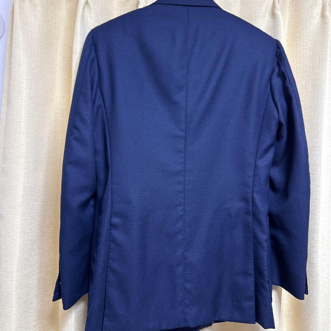 ネイビー ダブルブレストジャケット　チェザレ・アットリーニ