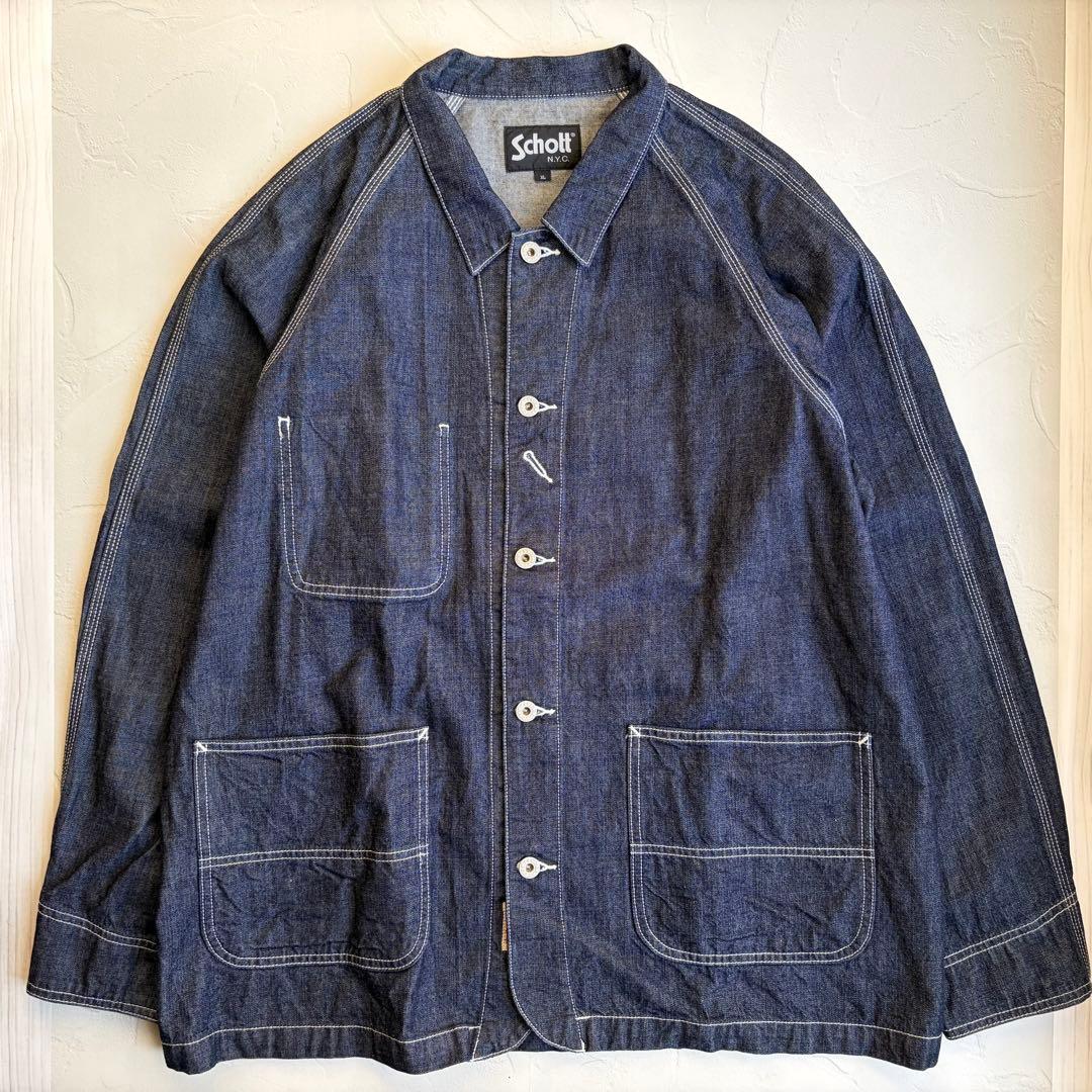 【schott】Denim coverall