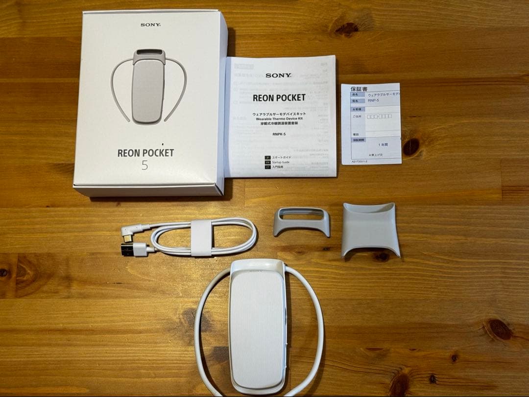 SONY ソニー　reon pocket 5