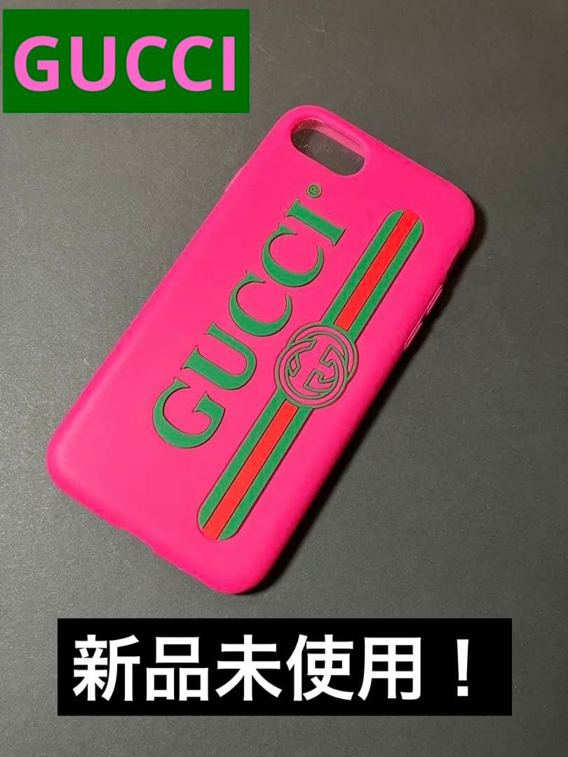 GUCCI グッチ　iPhoneケース　ピンク
