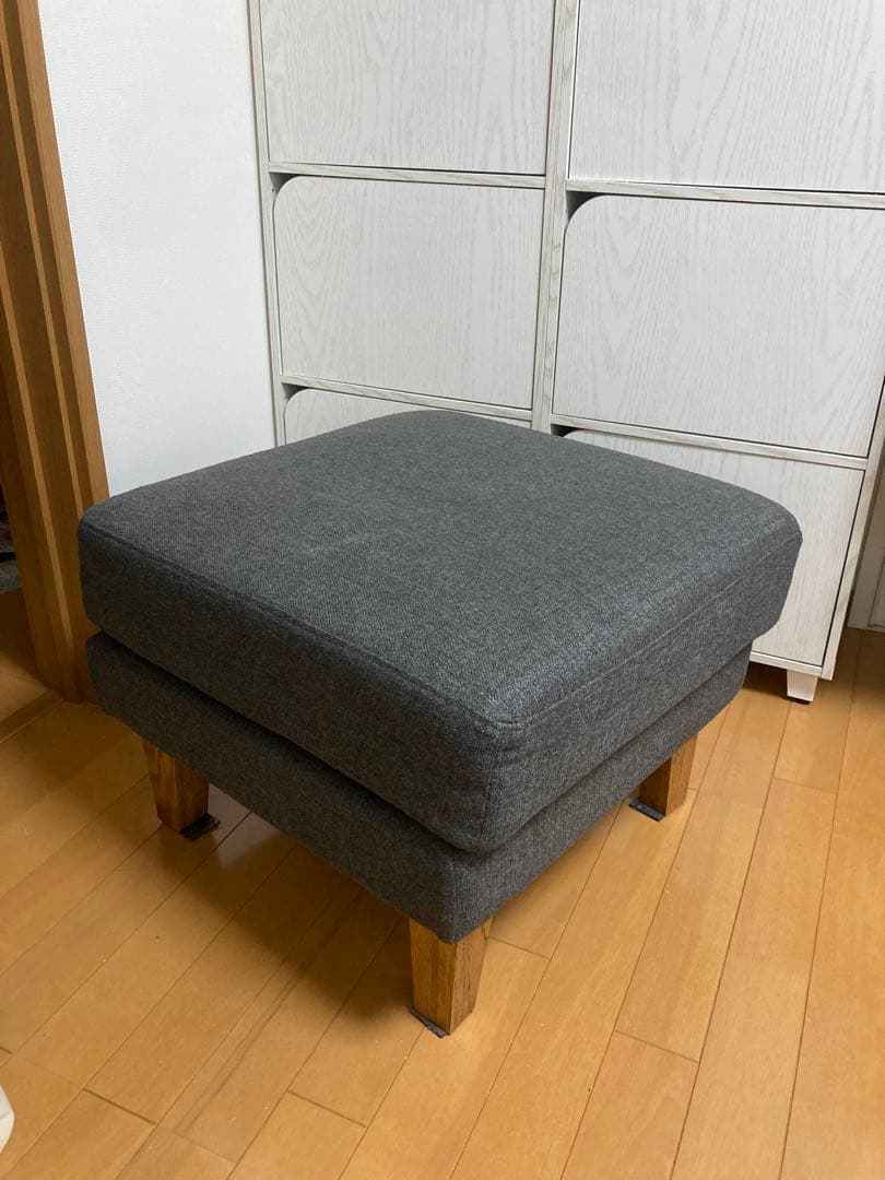 美品★Momo Natural オットマン　カバーリング