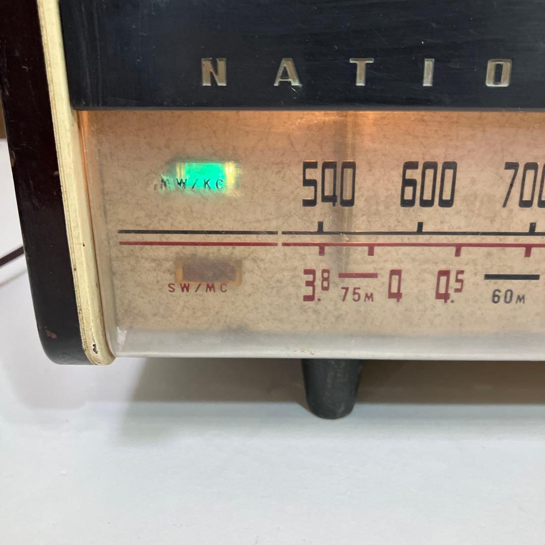 1957年　ナショナル5球スーパーラジオ　真空管ラジオ　Hi-Fi EA-700