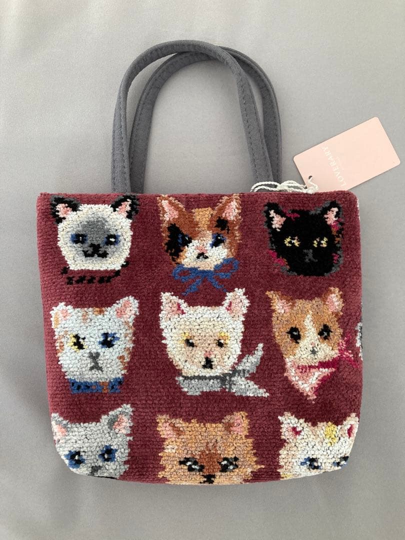 フェイラー ラブラリーキャッツ ミニバッグ