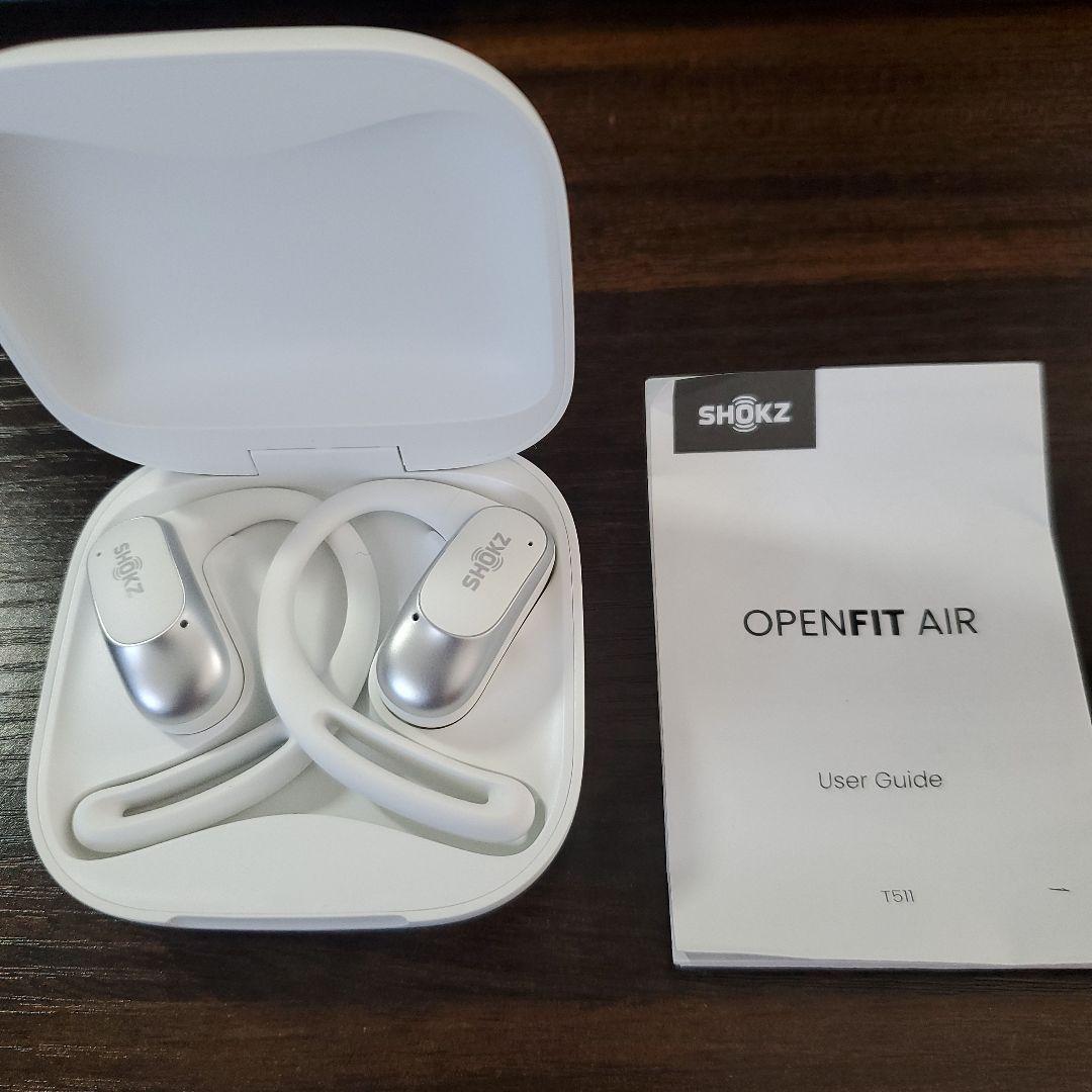 shokz openfit air ホワイト