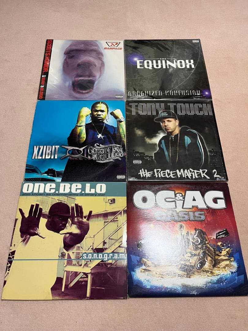 HIPHOP レコード11枚セット