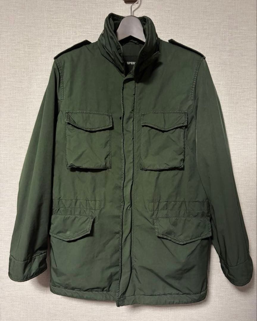 【近年モデル】ASPESI M65 NEW CAMP JKT グリーンXS