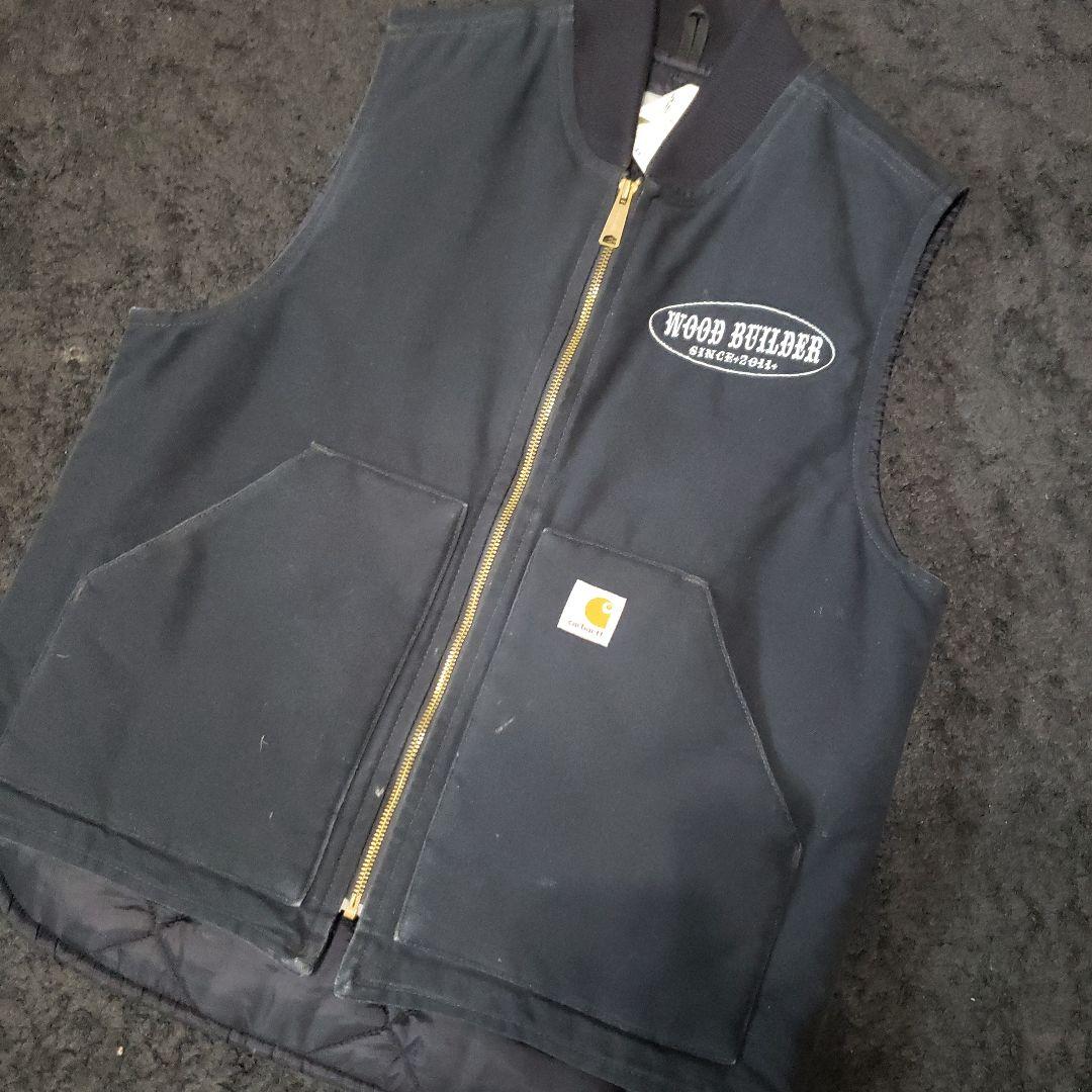 Carhartt ダックベスト グッドデザイン ブラック 90s 00s