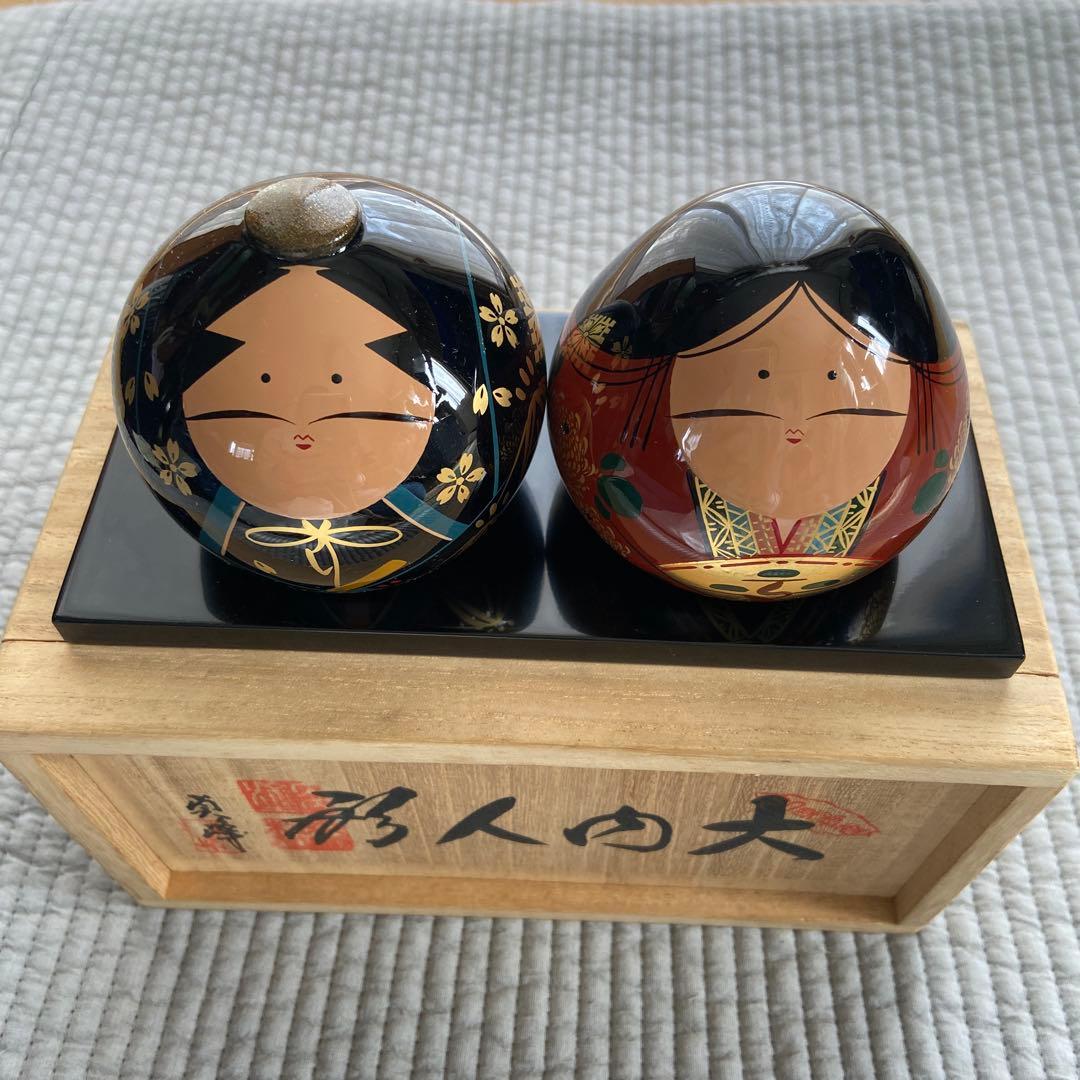 雛人形 大内人形25号（髪形おすべらかし）山口県伝統工芸　アンティーク