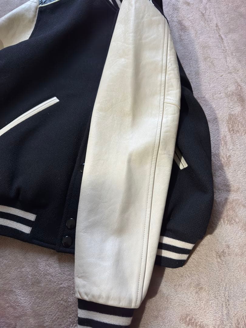 CELINEセリーヌ テディジャケット 48 ブルゾン スタジャン