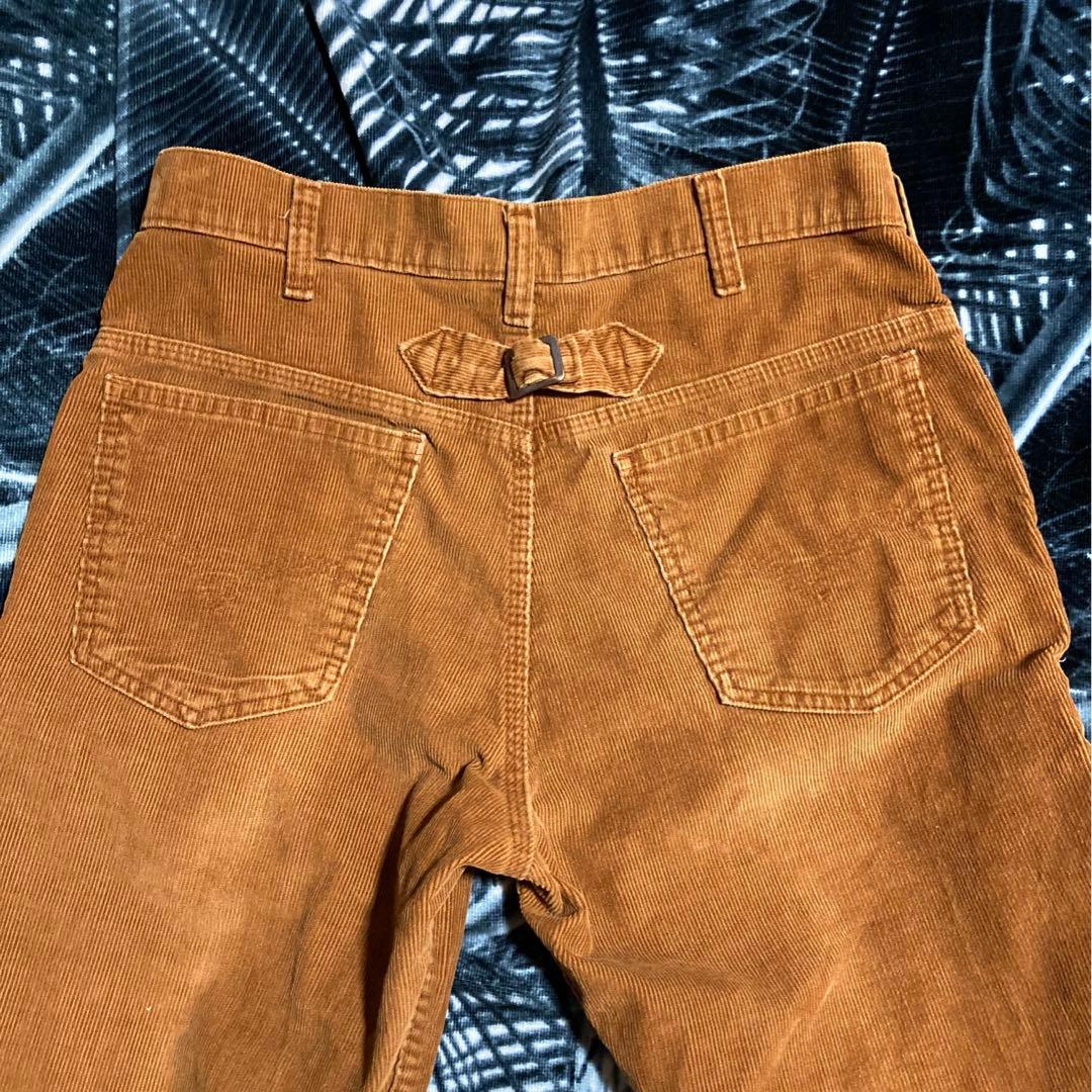 70s 米国製 Levi's 682 コーデュロイ 42 TALON W33