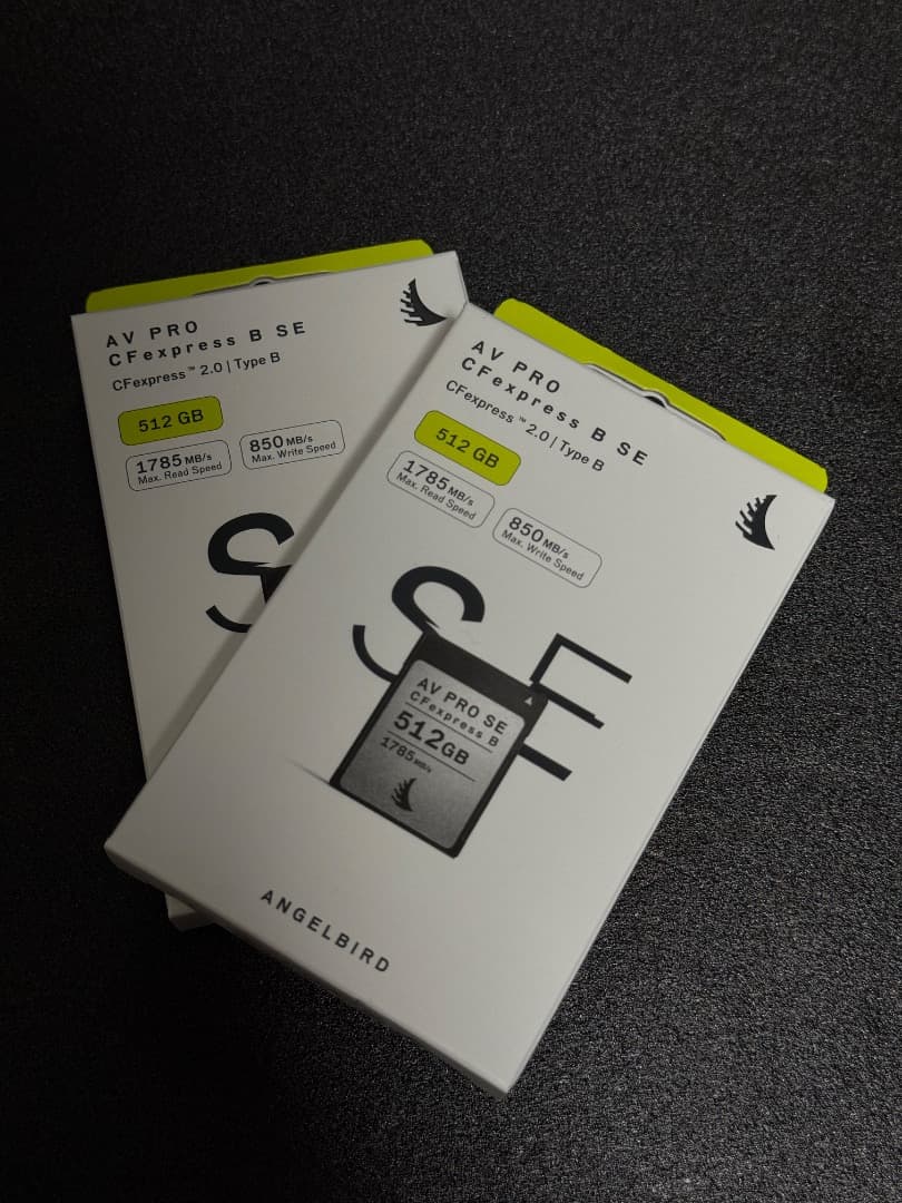 Angelbird CFx Type-B SE 512GB x2セット