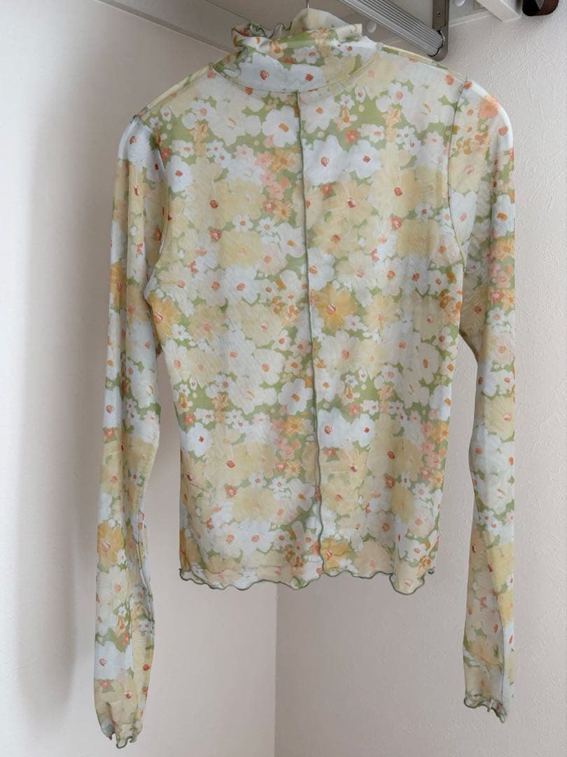 POPPY マーガレットシースルートップス　あさぎーにょ