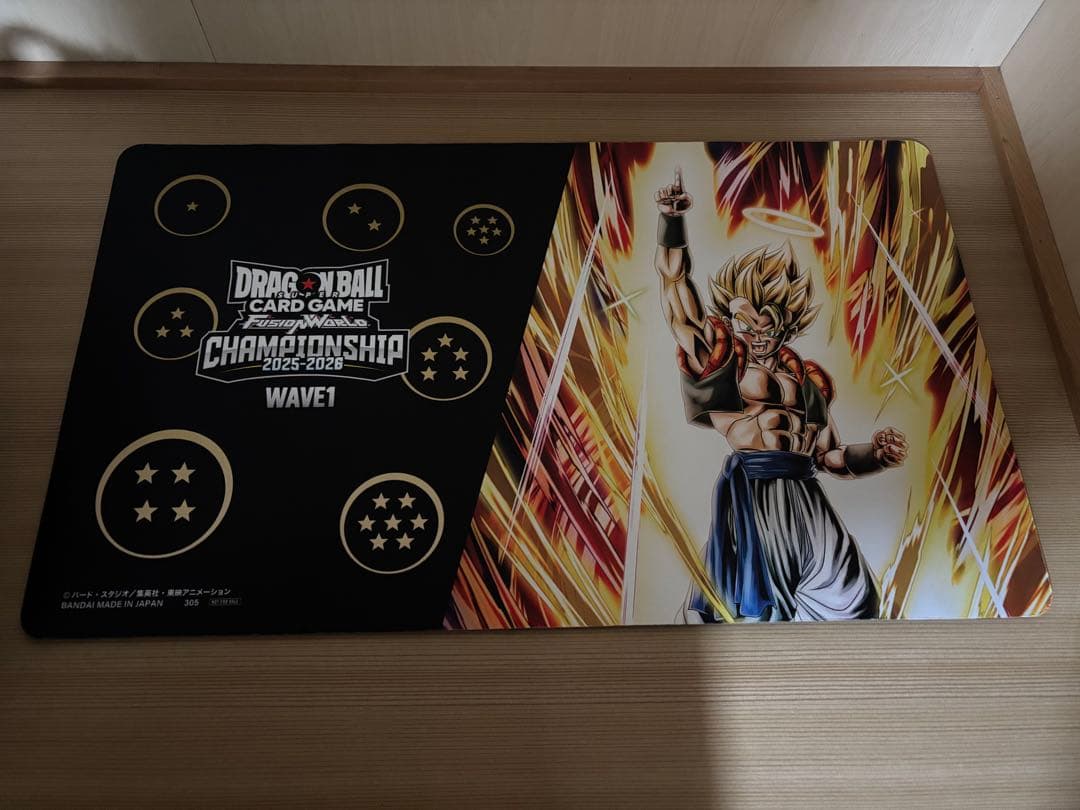 フュージョンワールド ゴジータ　プレイマット　チャンピオンシップ　WAVE1
