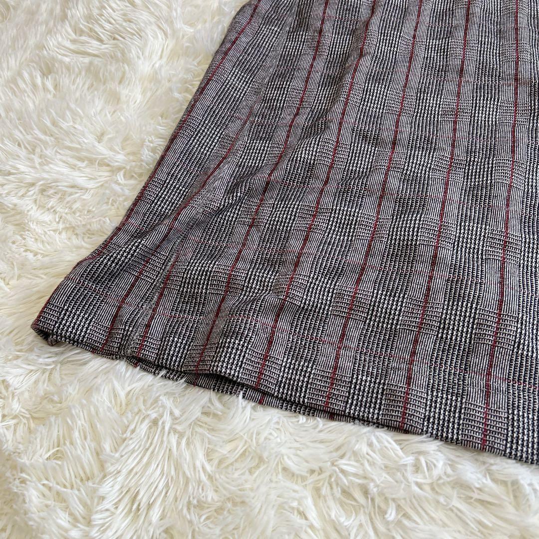 ⭐︎⭐︎⭐︎様　45R ジャージフラノ ワンピース ドレス グレンチェック 現行 近年