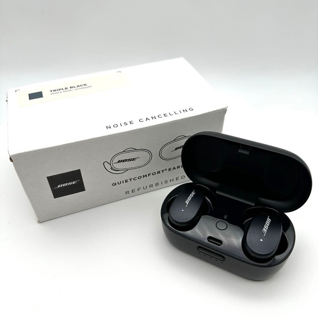 【工場再生品】Bose QuietComfort Earbuds Black