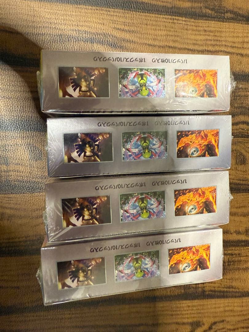 ポケモンカードゲーム テラスタルフェスex 4BOX シュリンク付き 未開封