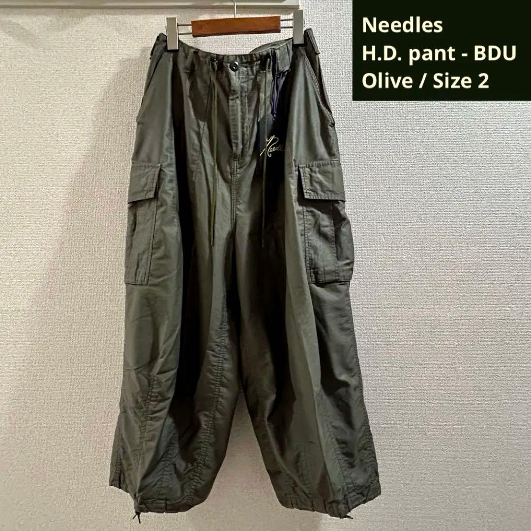 希少ダーツ処理 Needles H.D. pant - BDU オリーブ