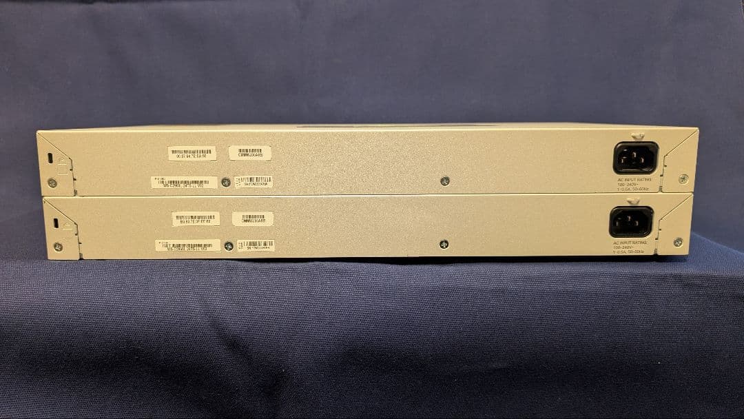 【CCNA、CCNP】CISCO C891F、C2960　静音タイプ　4台セット