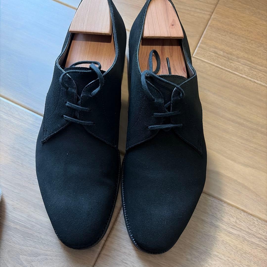 Giacometti スエードプレーントゥ