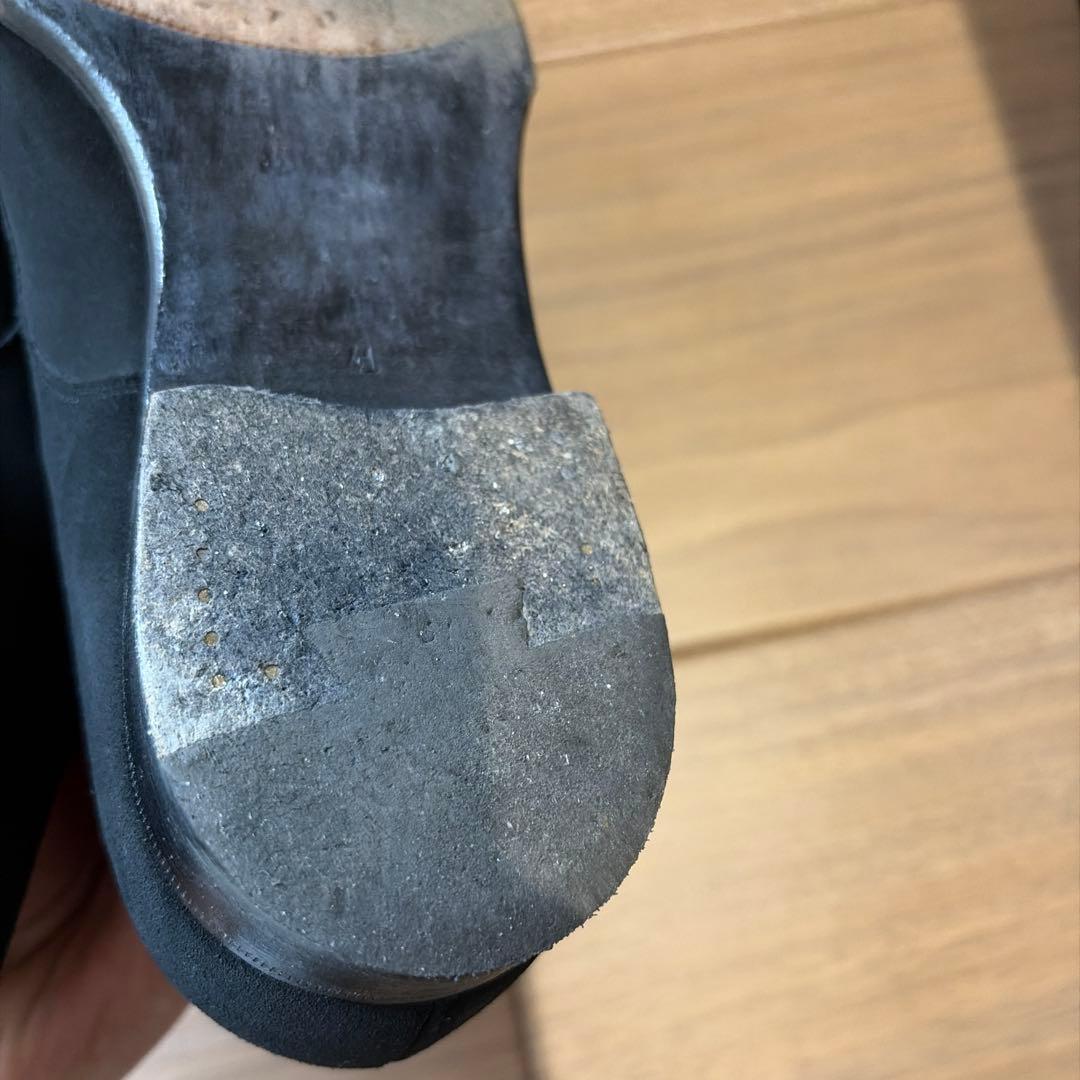 Giacometti スエードプレーントゥ