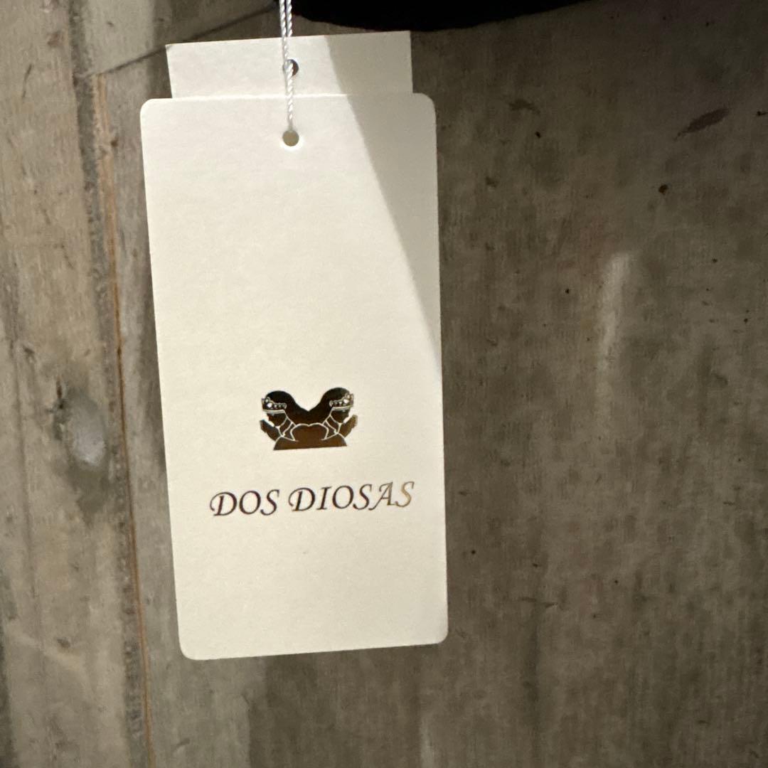 DOSDIOSAS ダンボールニットフリルパーカー