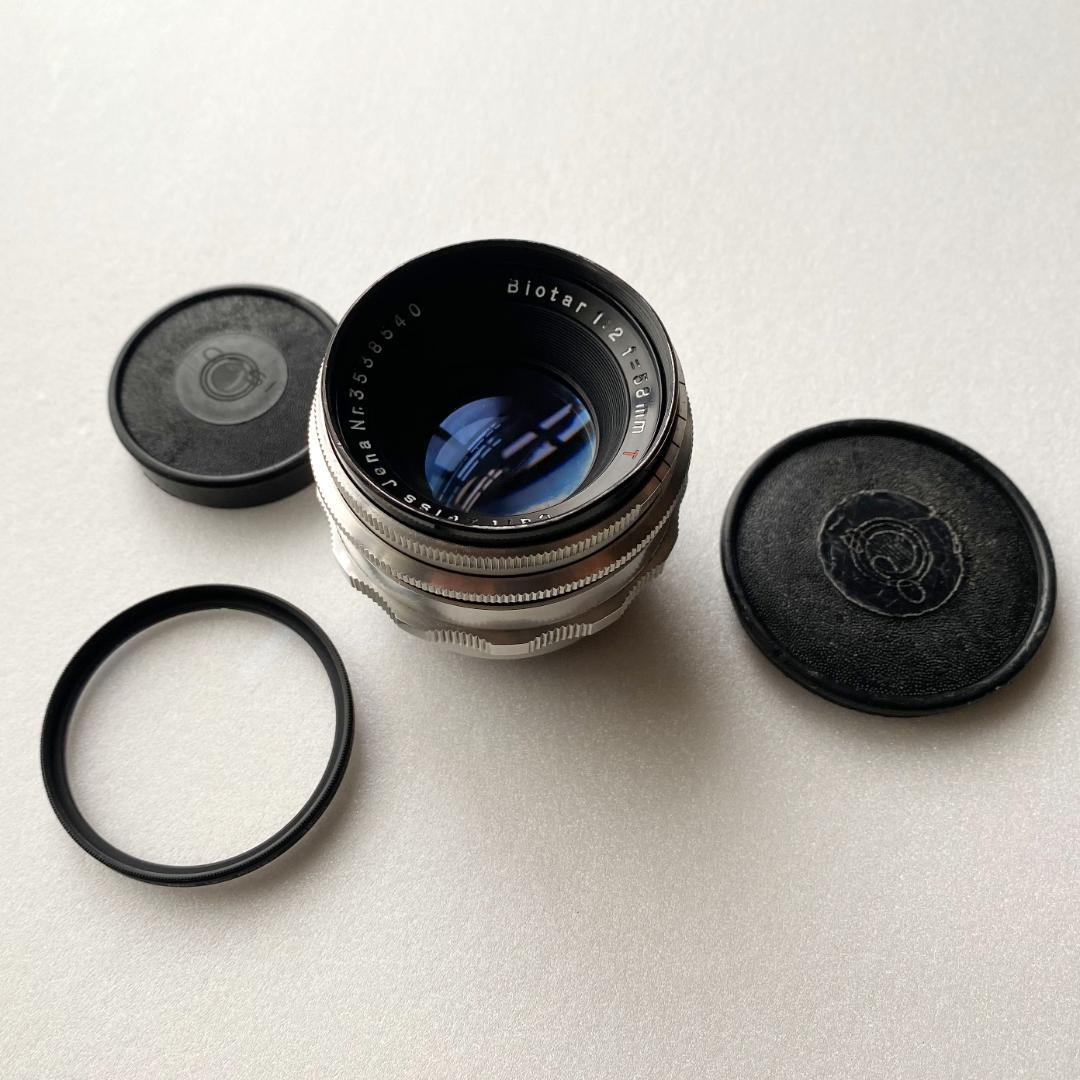 Carl Zeiss Jena Biotar 58mm F2 M42マウント