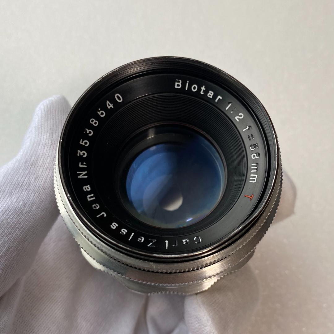 Carl Zeiss Jena Biotar 58mm F2 M42マウント