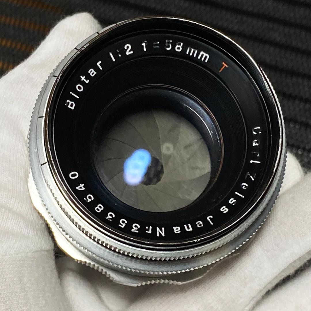 Carl Zeiss Jena Biotar 58mm F2 M42マウント