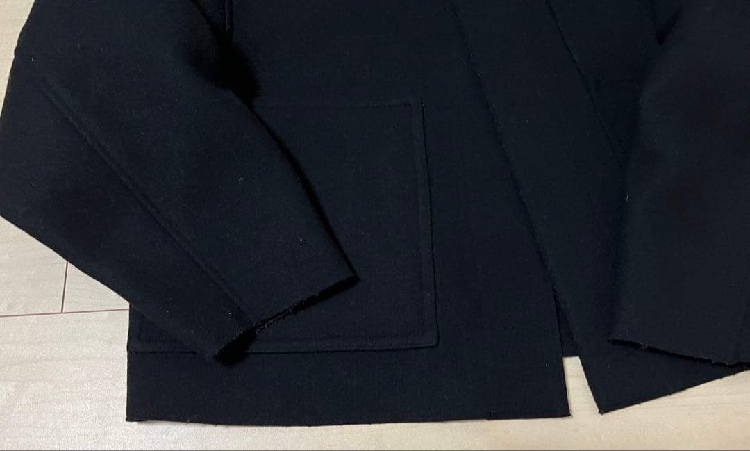 SALE‼️HYKEメルトンフードワークジャケットコート