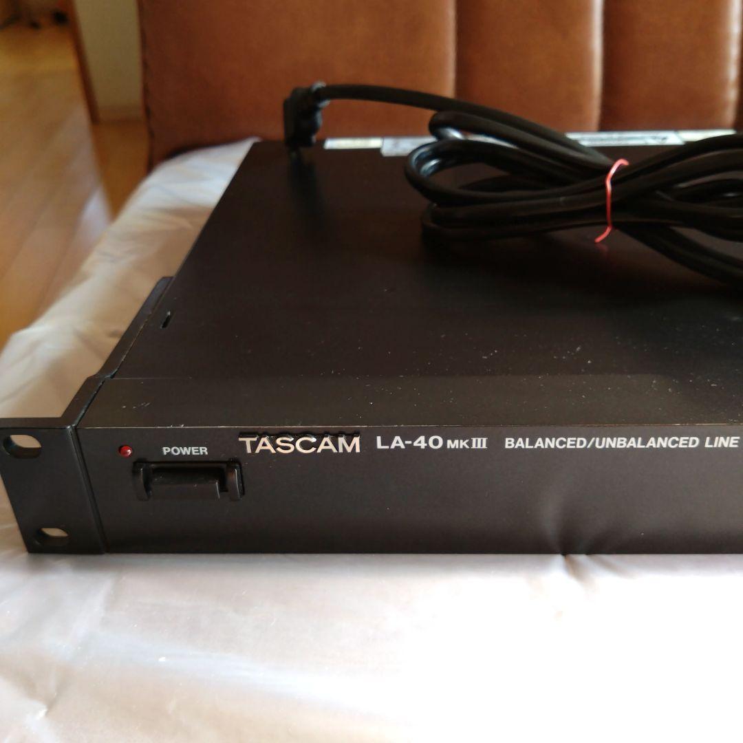 TASCAM LA-40 MK III アンバランスラインコンバーター