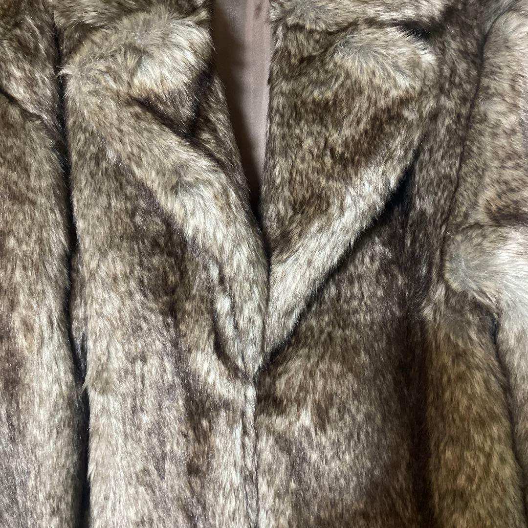 GRADATION F/FUR JK ファーコート　ラグアジェム