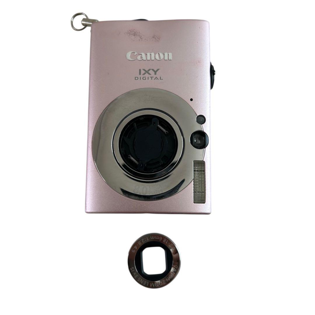 動作確認済み Canon IXY DIGITAL 20 is コンデジ ピンク