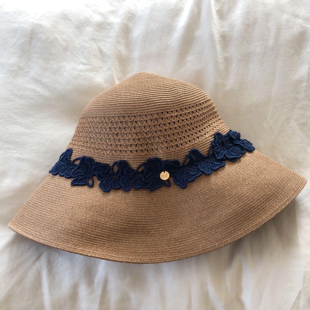 アシーナニューヨーク アマンダ ガーランド ネイビー　レース