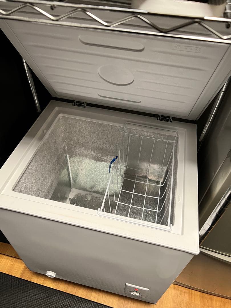 【MAXZEN】家庭用上開き冷蔵or冷凍庫66L ノンフロン チェストフリーザー