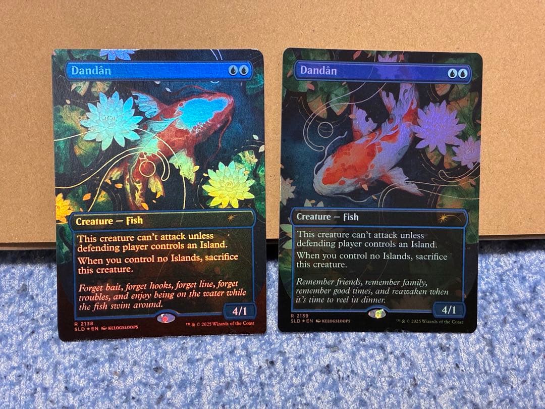 MTG ダンダーン Dandan secret lair 2枚セット foil