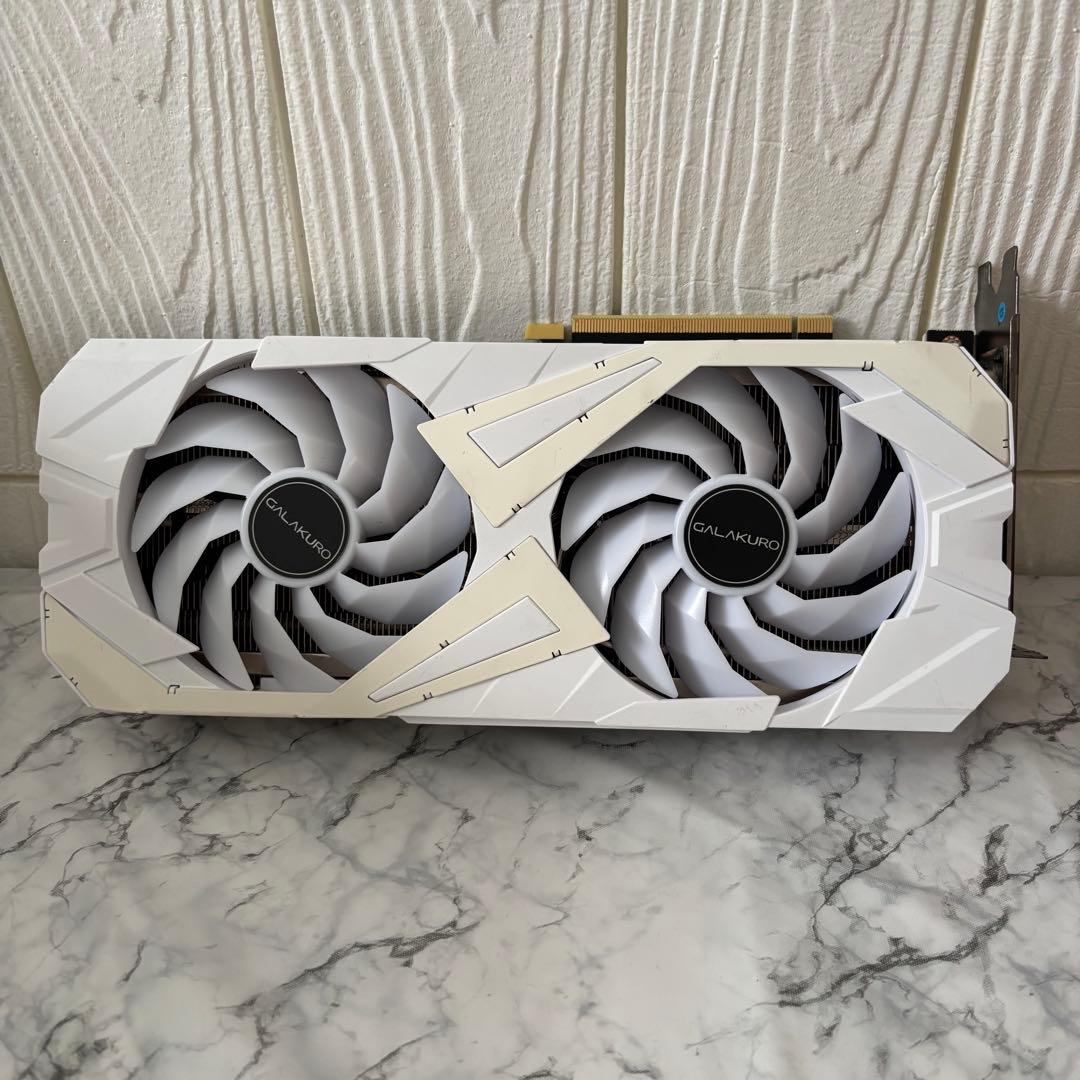 【★レア★ホワイト】GALAKURO GeForce RTX 3060Ti EX