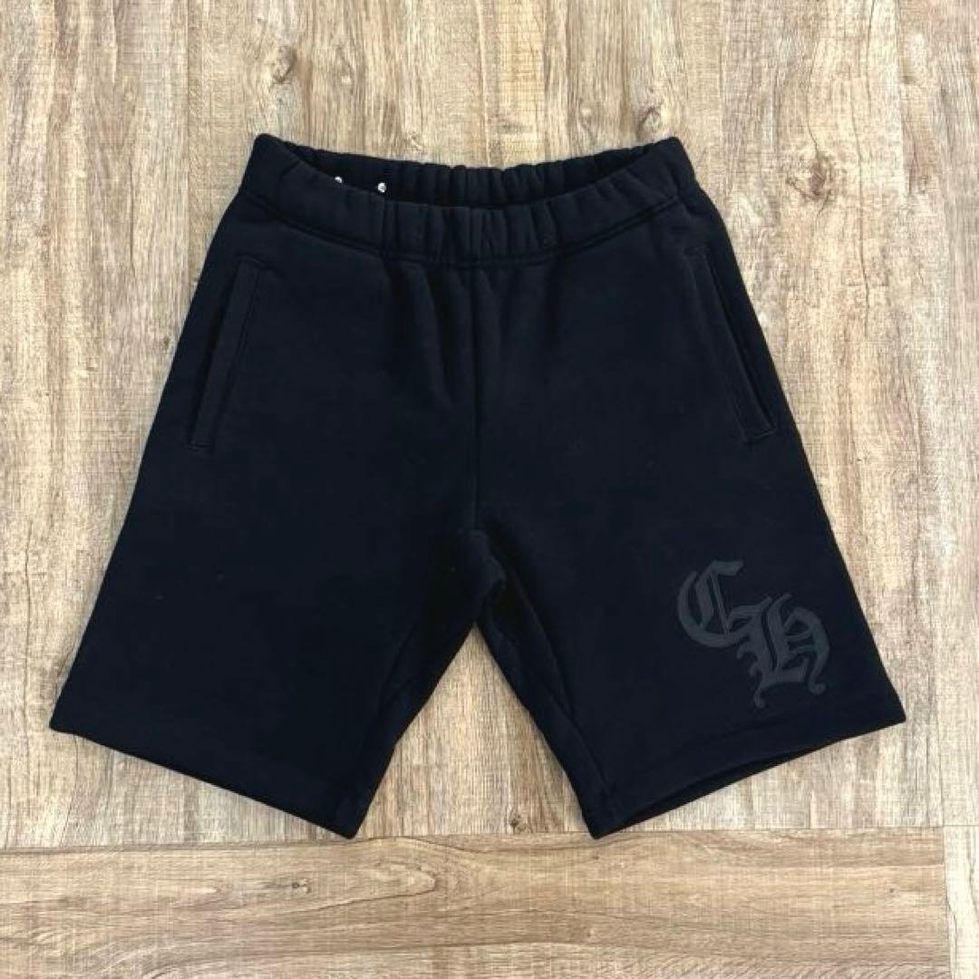 【年末セール】31日まで 新品未使用 クロムハーツ CH ハーフパンツ 黒S