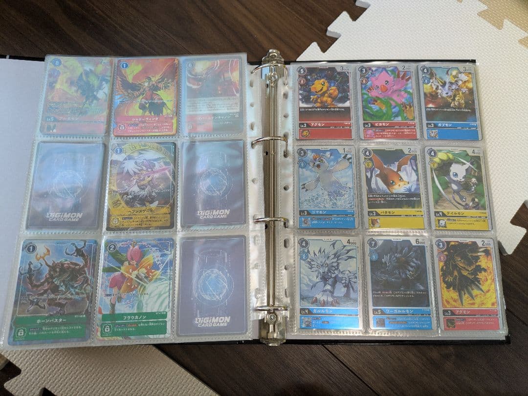 デジモンカードゲーム バインダー 収録カード コレクション引退品