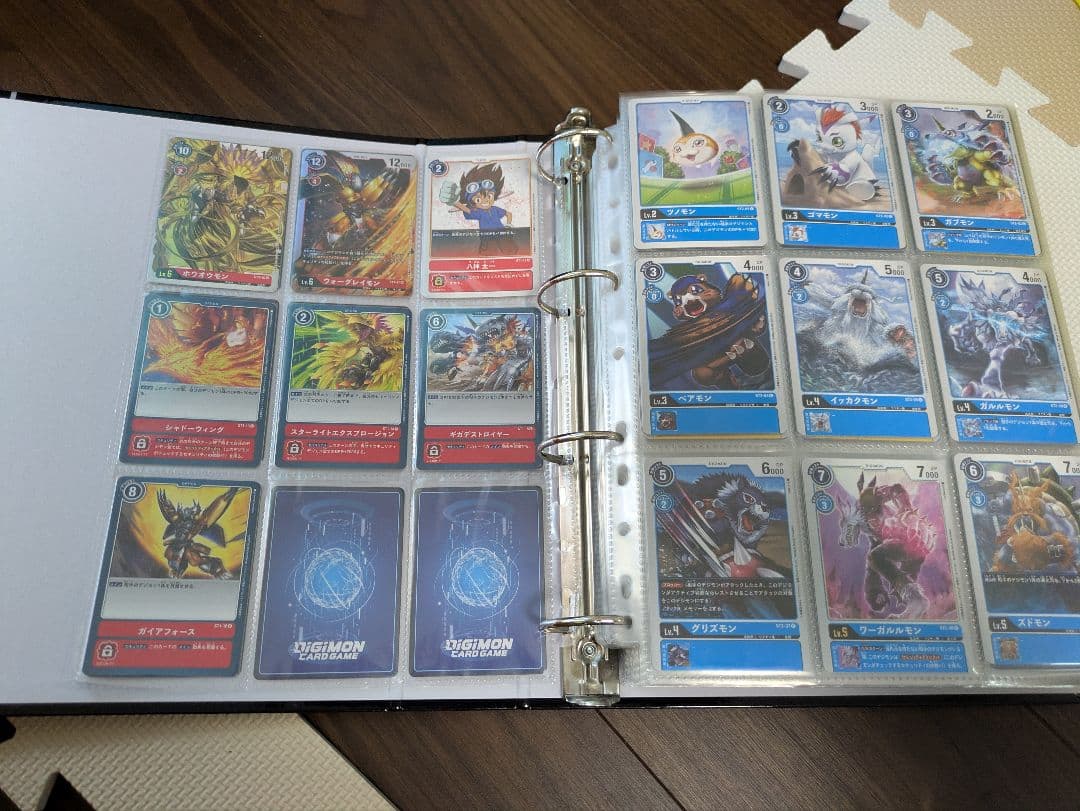 デジモンカードゲーム バインダー 収録カード コレクション引退品