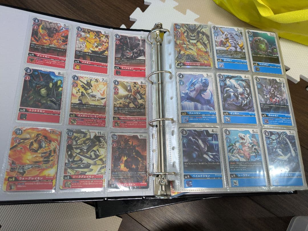 デジモンカードゲーム バインダー 収録カード コレクション引退品