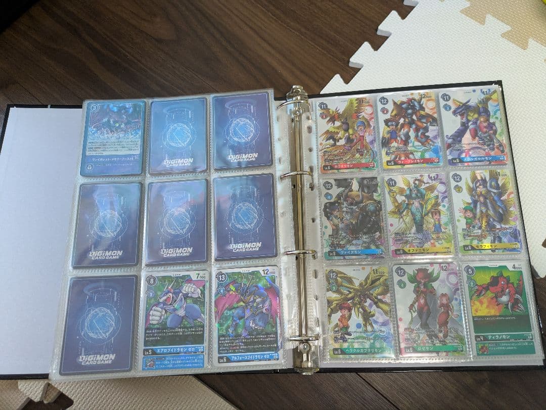 デジモンカードゲーム バインダー 収録カード コレクション引退品