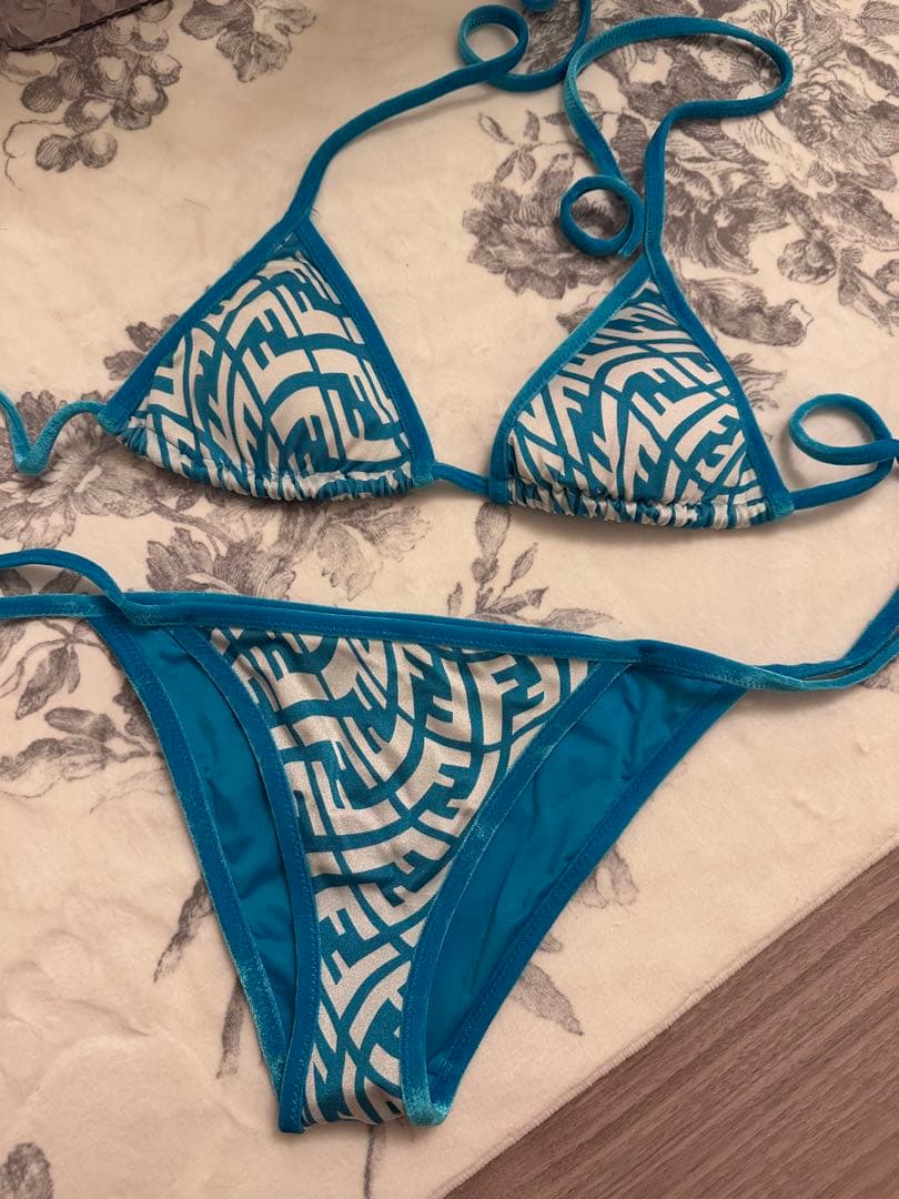 Fendi 幾何学模様 ビキニ 38