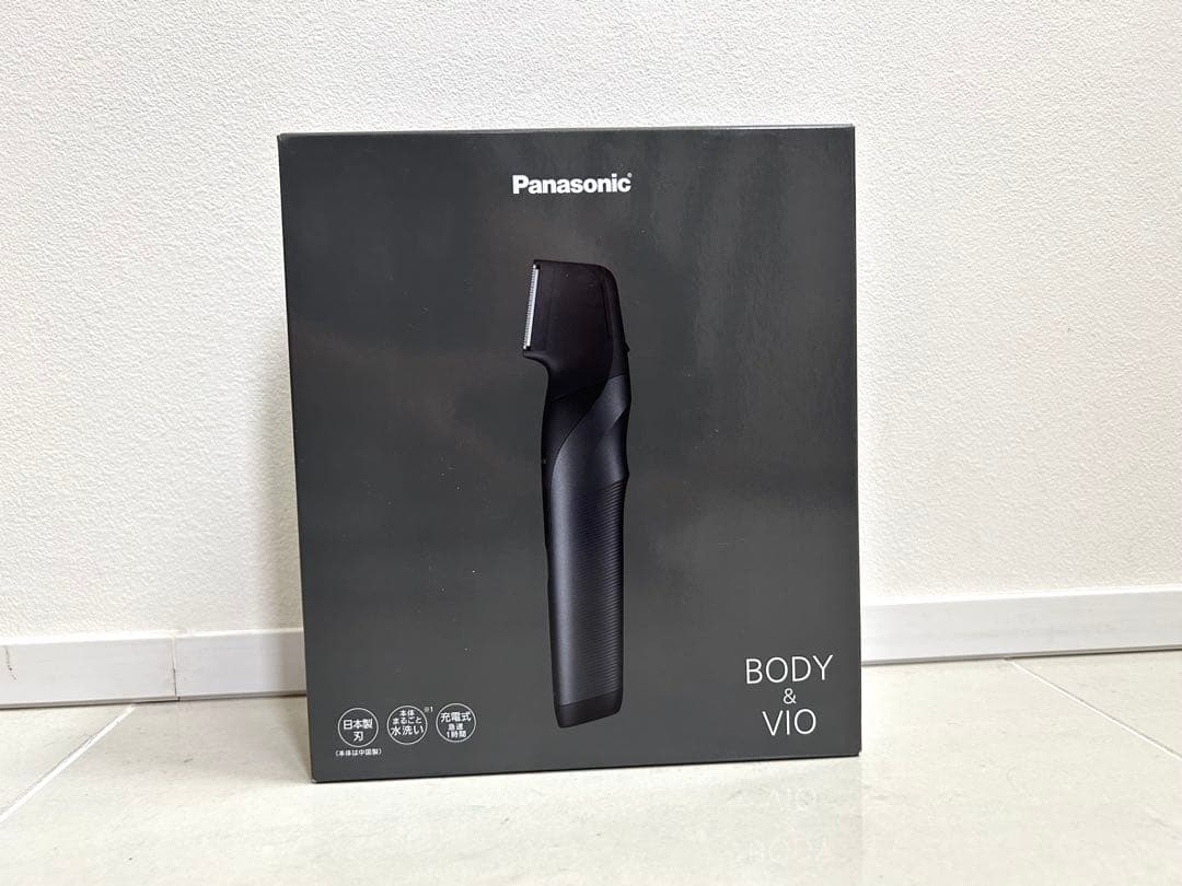【新品】Panasonic BODY&VIO ER-GK82-K ボディトリマー