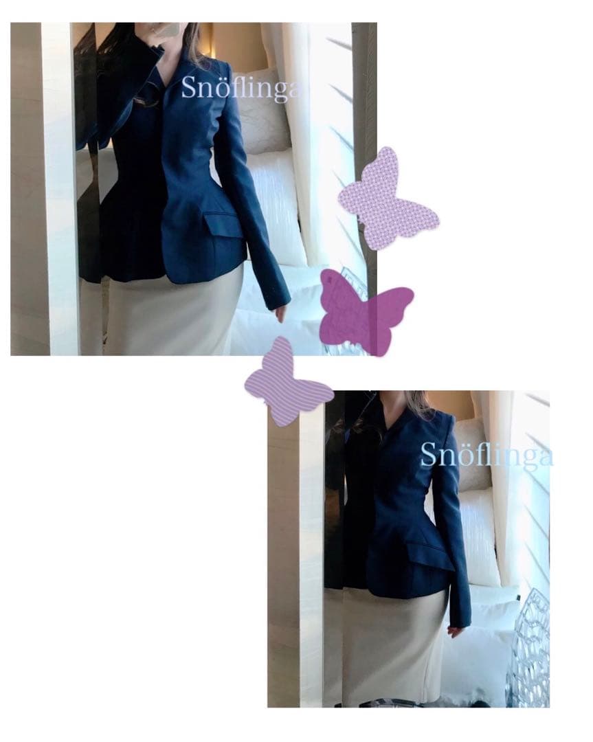 STELLA McCARTNEY ウエストシェイプ　ジャケット