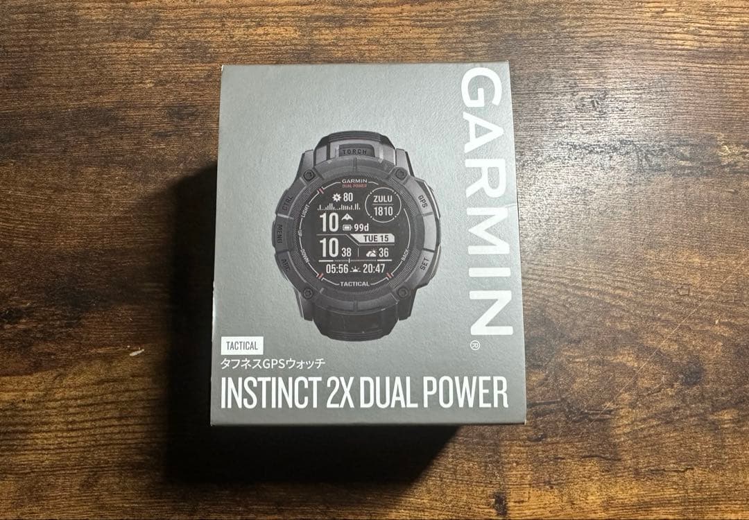 時計 GARMIN INSTINCT 2X DUAL POWER TACTICAL