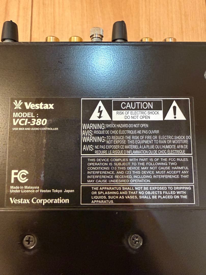 Vestax VCI-380 DJコントローラー