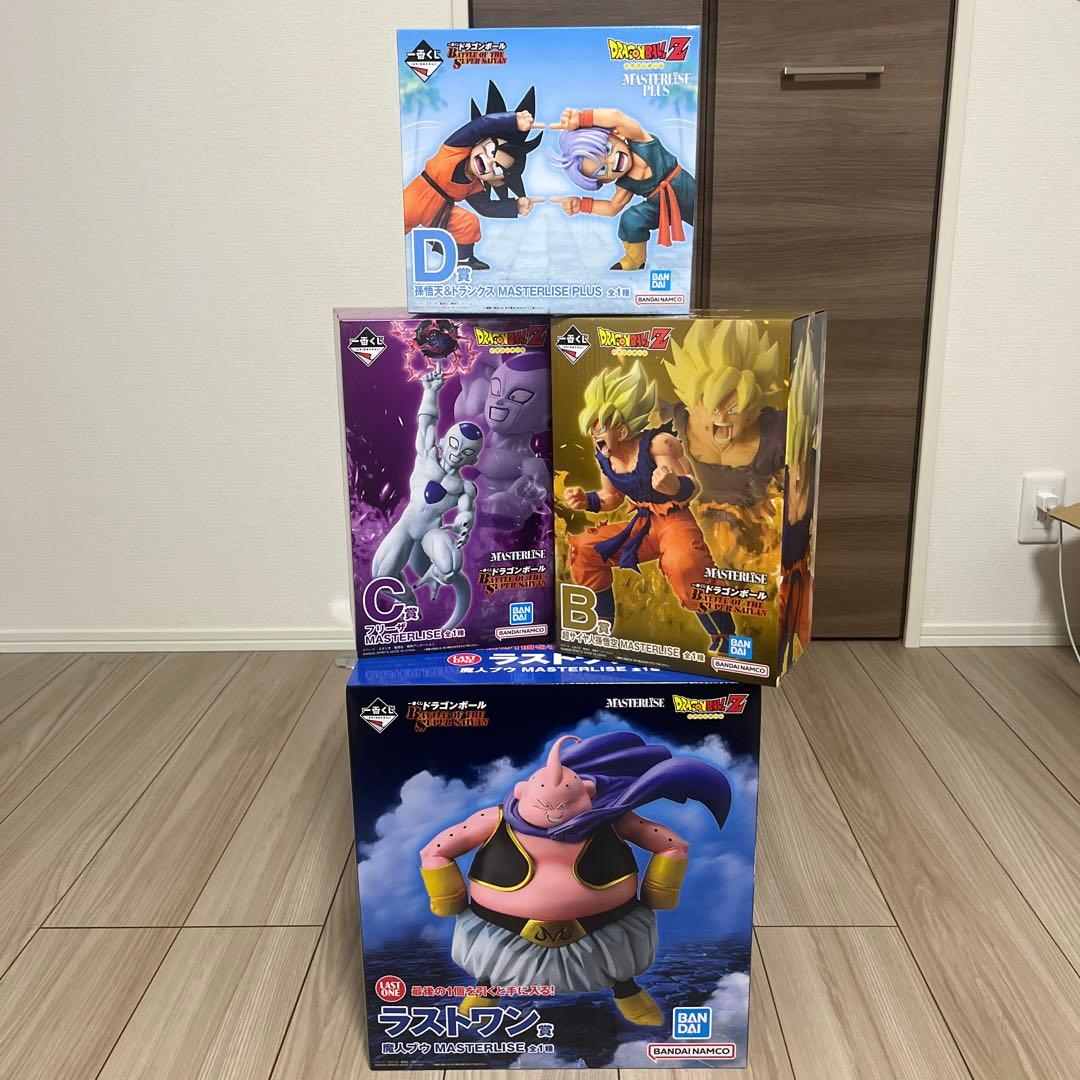 1番くじドラゴンボール　B.C.D賞➕ラストワン セット