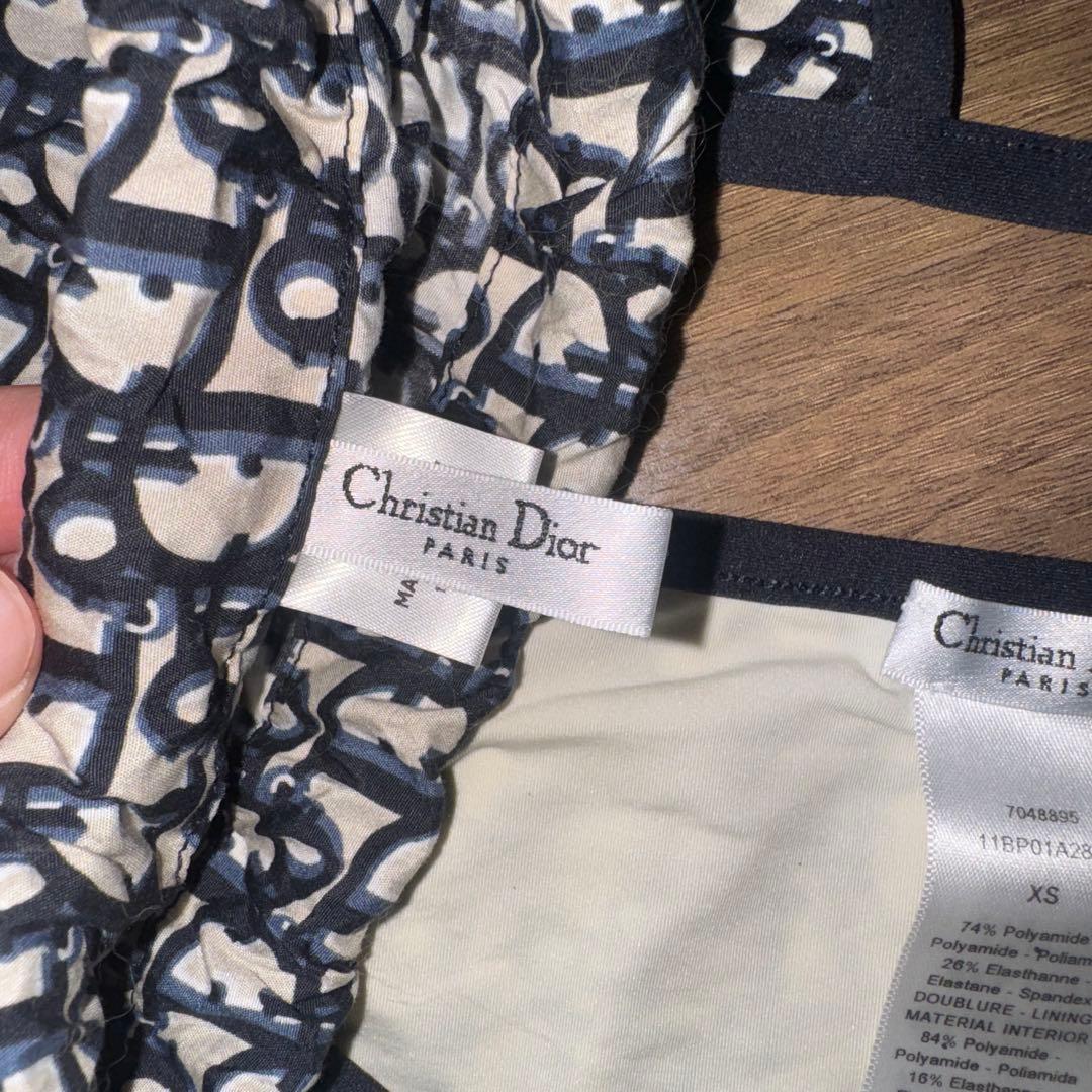 ⭐︎半額以下⭐︎ DIOR オブリーク テクニカル ファブリ ビキニ 上S 下XS