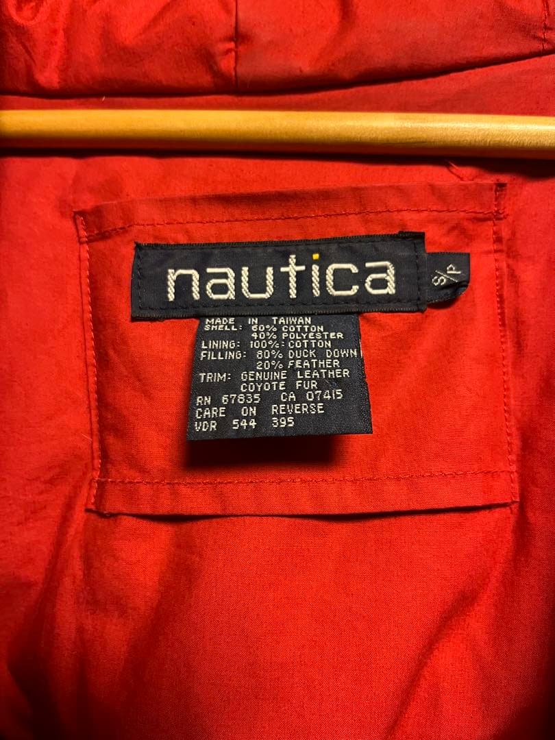 NAUTICA / モッズダウンコート ダークグリーン