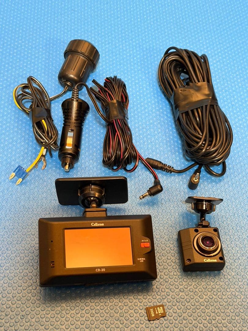 セルスター CD-20 ドライブレコーダー 前後2カメラ セルスター ドラレコ